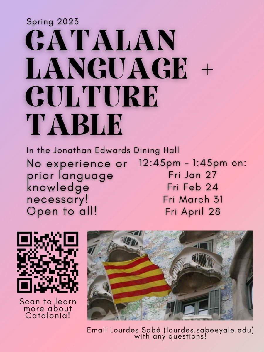 Catalan Language & Culture Table