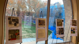 Student's work on display