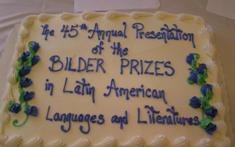 Cake of The 45th Annual Presentation of the Bildner Prizes